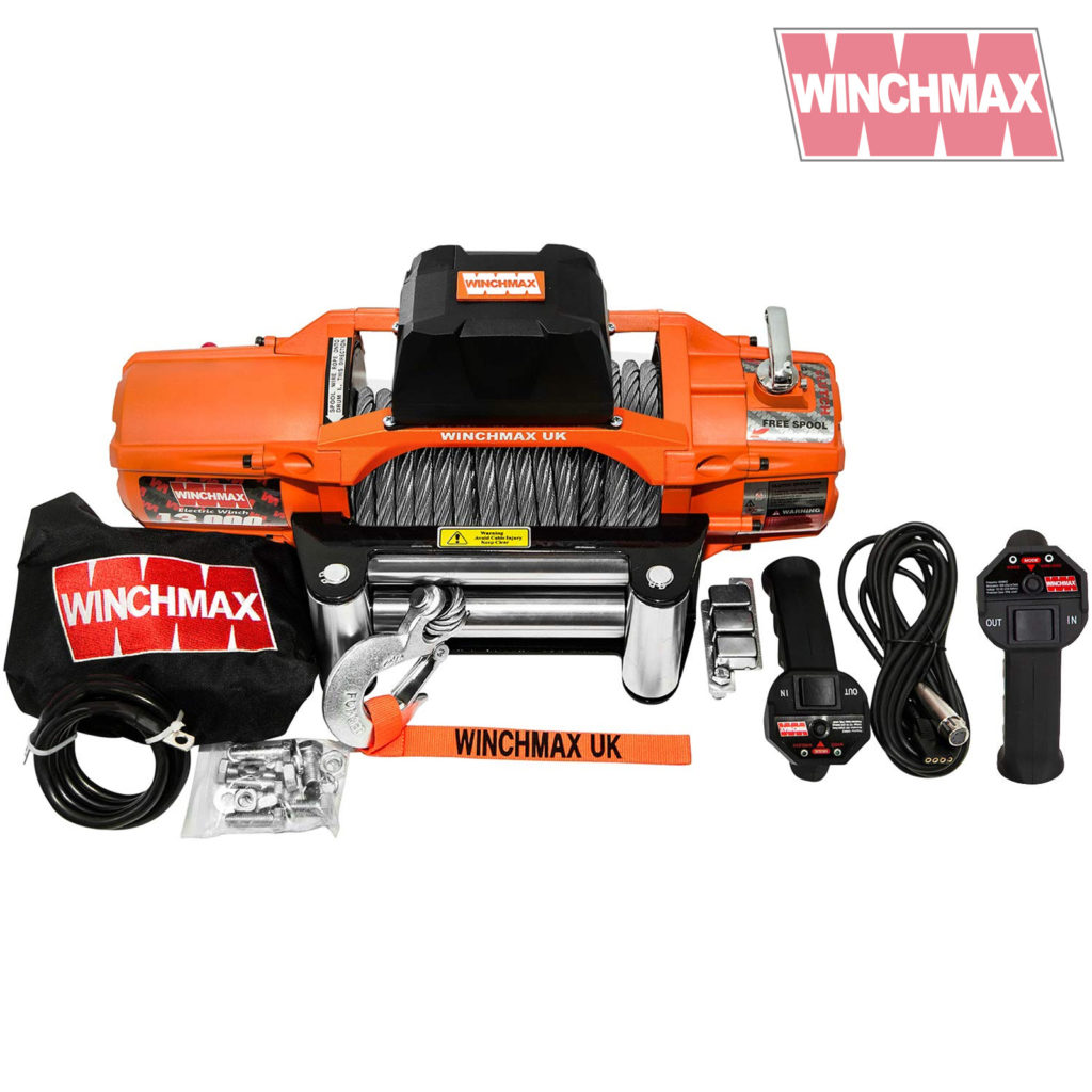 WINCHMAX 13500lb SL 12v Winch with Steel Rope