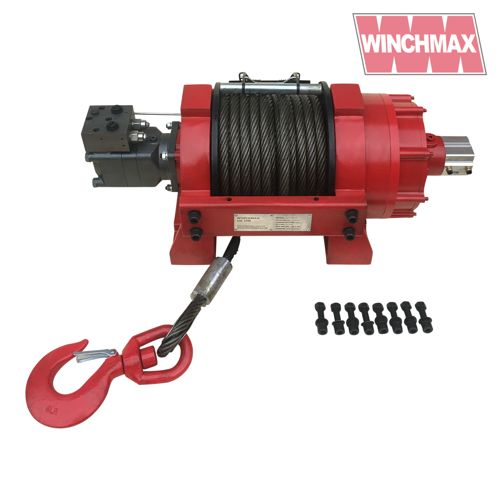 Winchmax 45000lb Hydraulic Recovery Winch