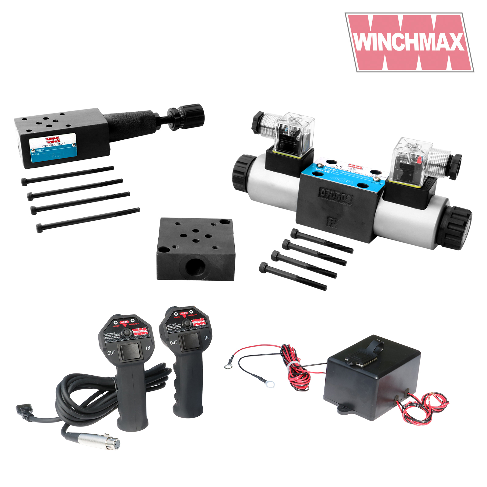 WINCHMAX CETOP3 Full Hydraulic Winch Control System