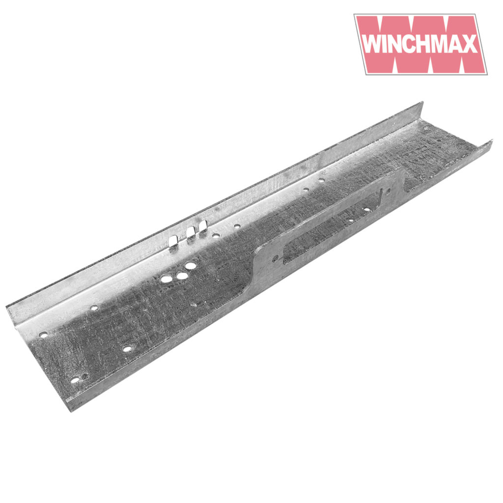 WINCHMAX 13,500lb Winch Mounting Plate, Galvanized.