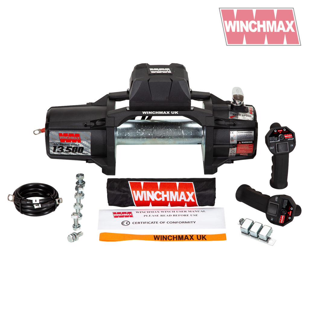 WINCHMAX 13500lb Military Grade Bare Winch
