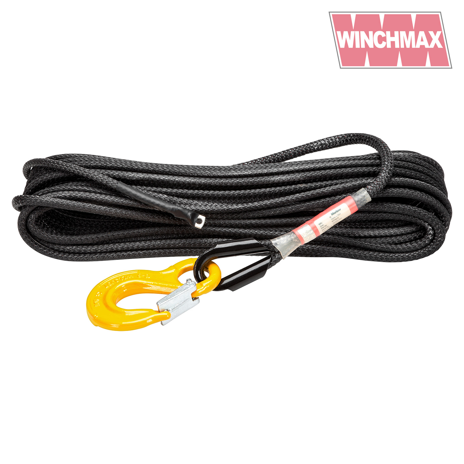 Dyneema Recoverline Synthetic Winch Rope 25m x 10mm, Screw Fix