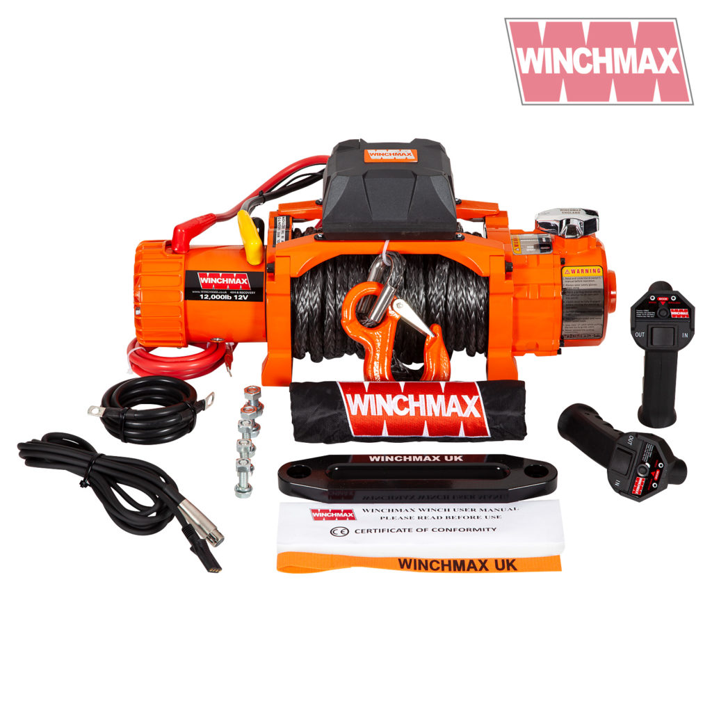 WINCHMAX 12v Winch. Two Speed.