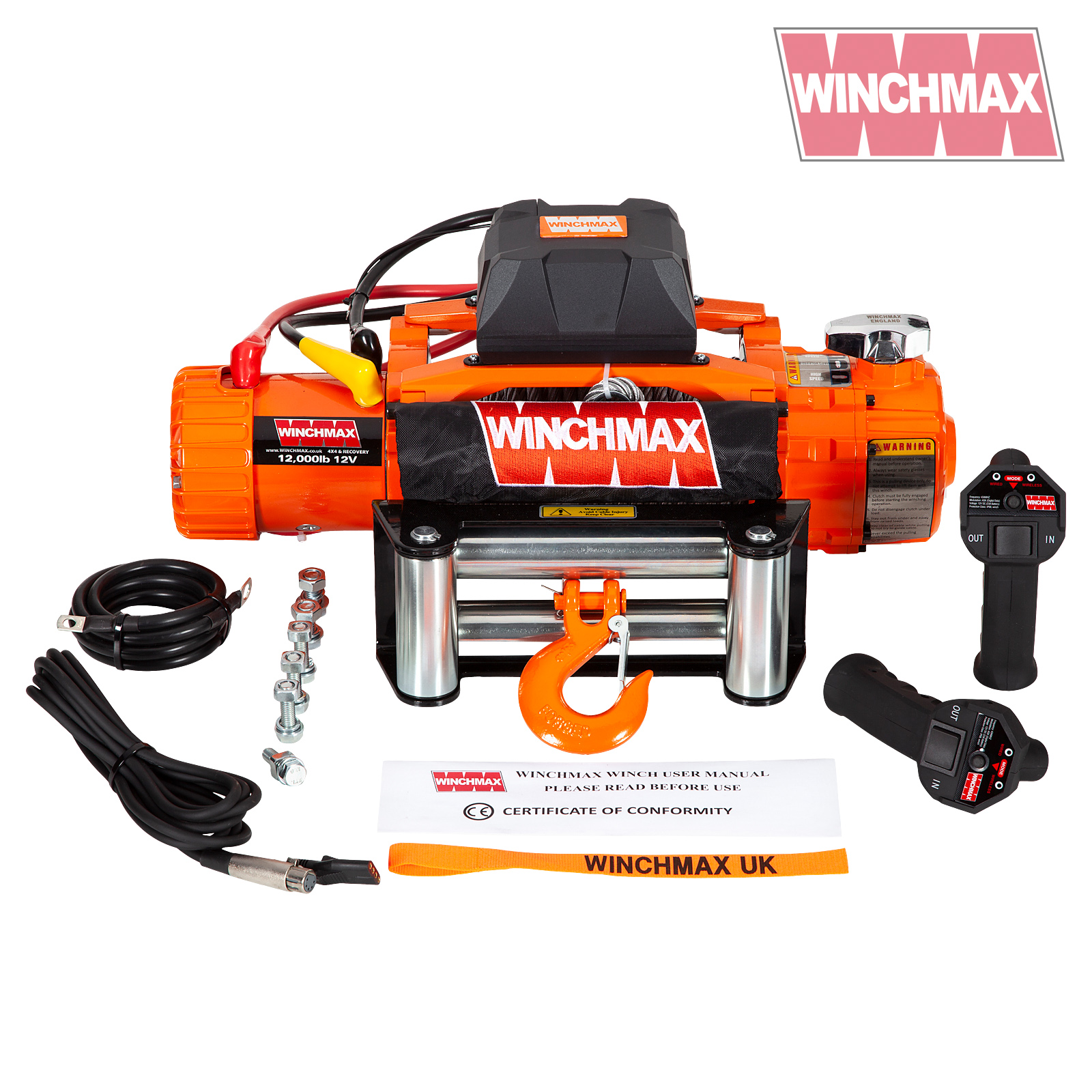 WINCHMAX 12v Two Speed Winch