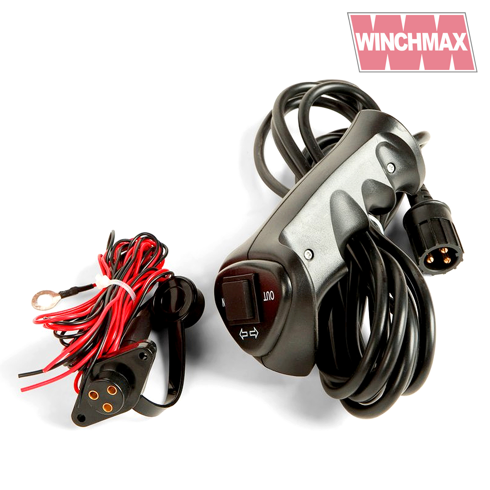 Winchmax 2000lb Hydraulic Winch. Steel Rope and Control System