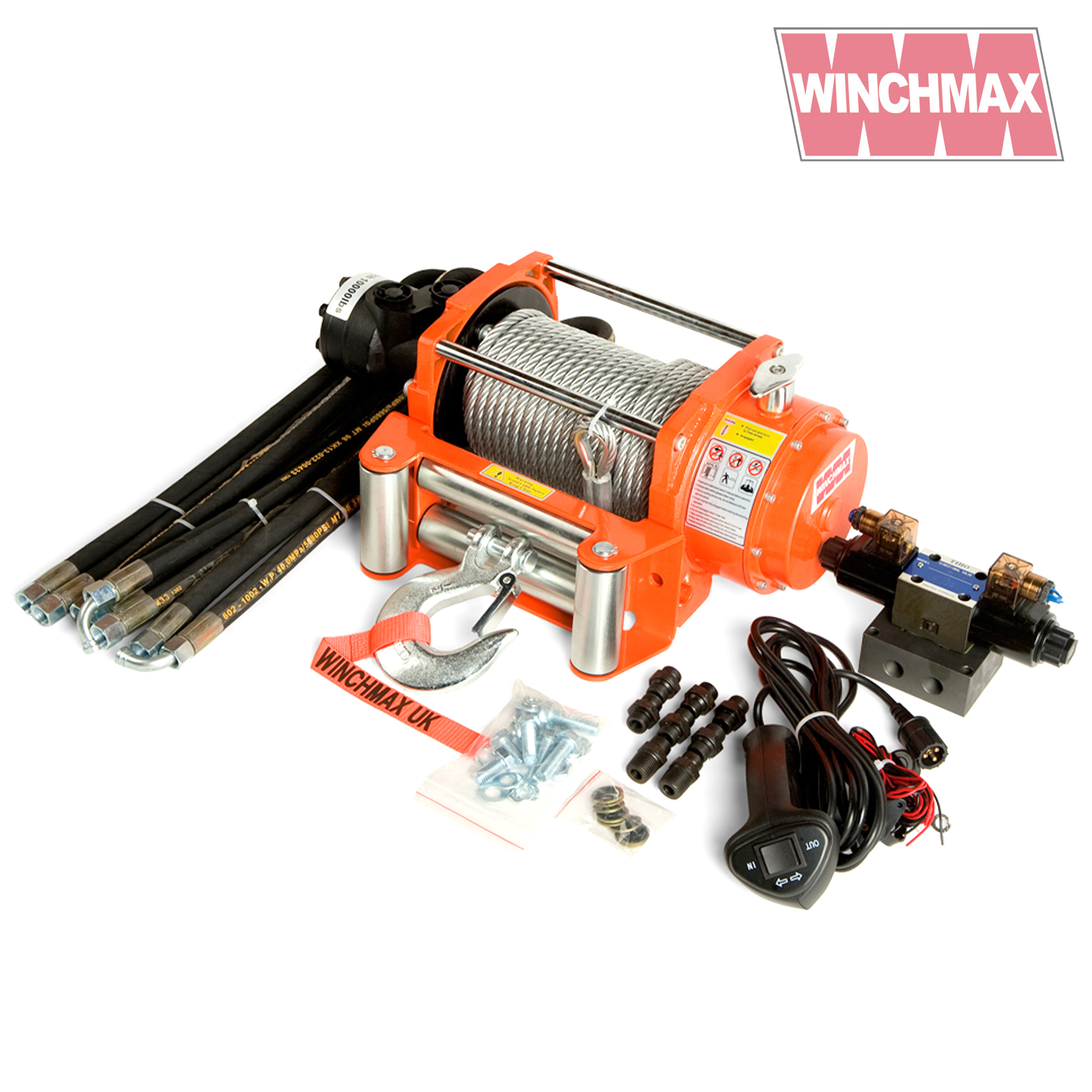 Winchmax 10000lb Hydraulic Winch