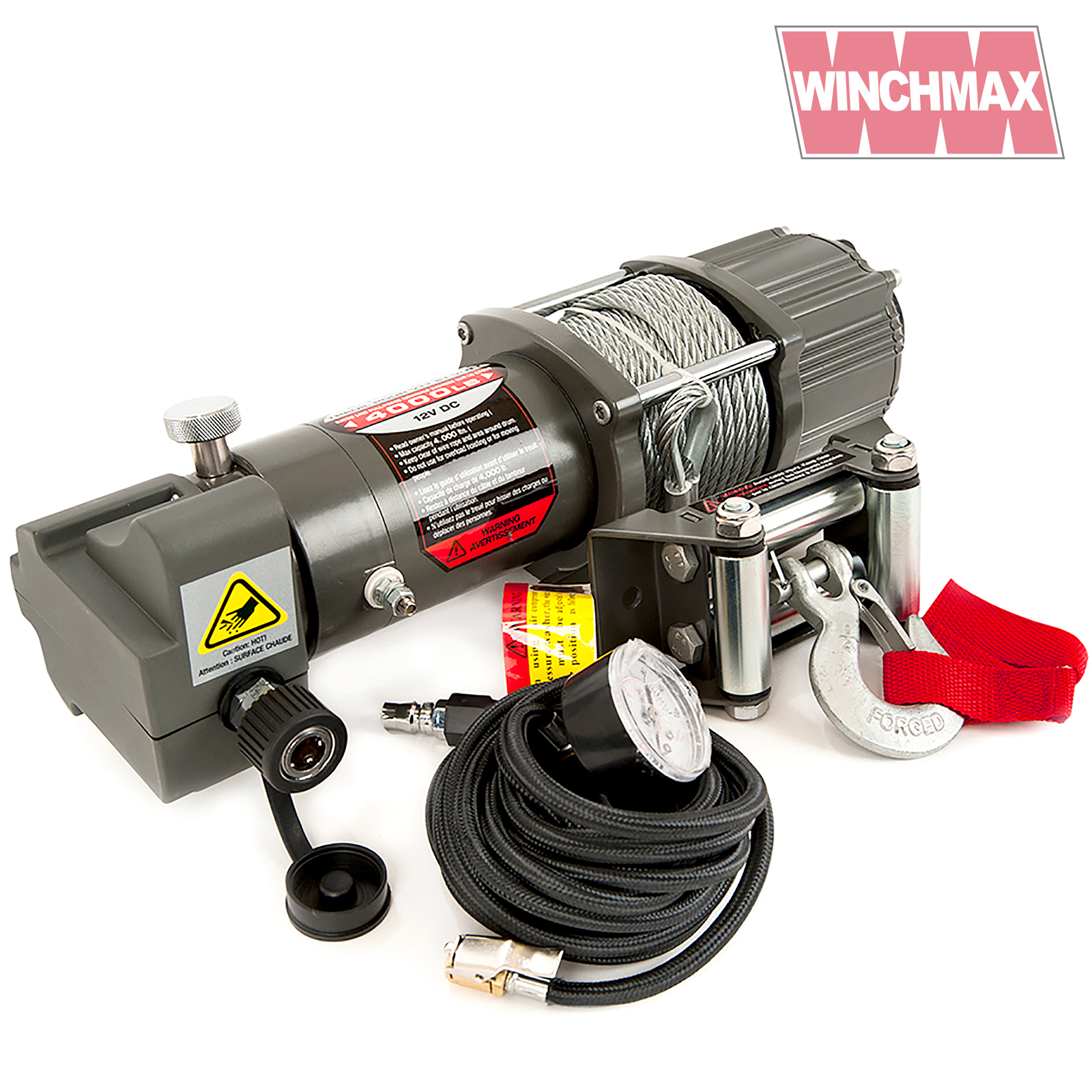 Winchmax 4,000lb Winch and Air Compressor