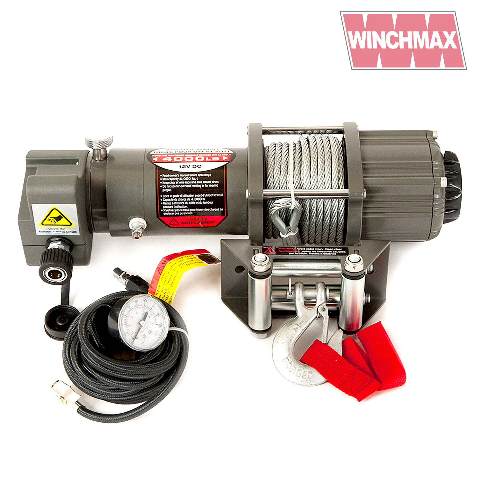 Winchmax 4,000lb Winch and Air Compressor