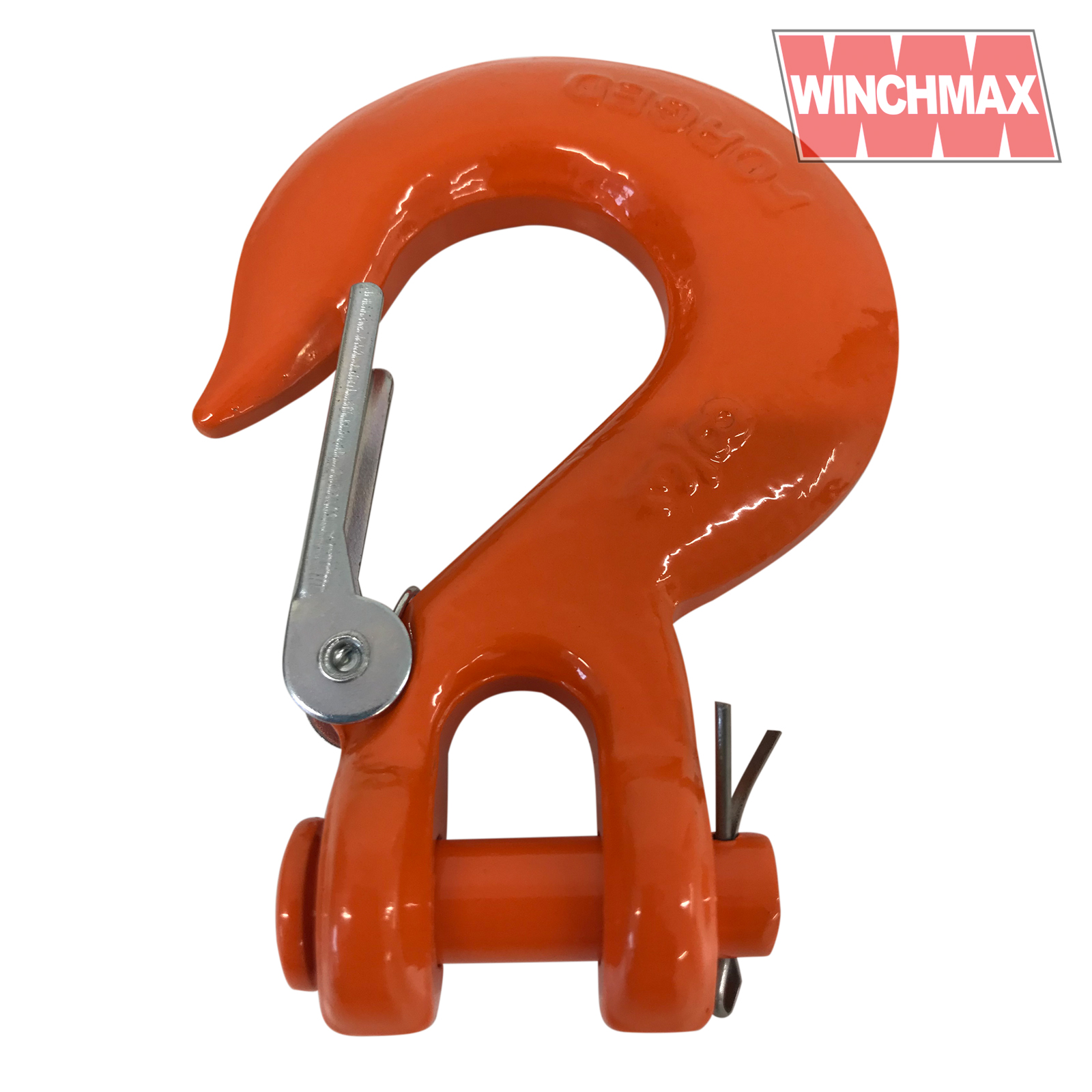 Winchmax 3/8 Inch Orange Clevis Hook