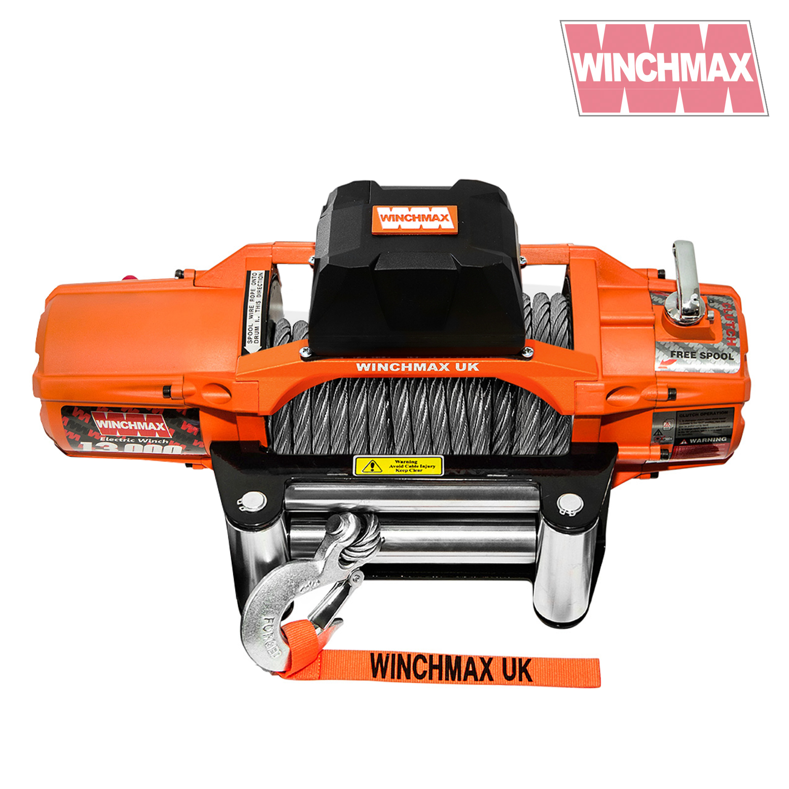 Brand Sl WINCHMAX 24V 4X4 7938kg Electric Winch - Jumpsuit/Off-Road - Wifi