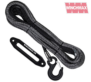 Winchmax Dyneema Rope 30m x 11.5mm with Hook