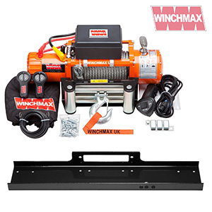 Winchmax 13500lb Winch and Mounting Plate
