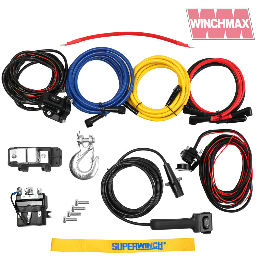 Superwinch winch mounting kit